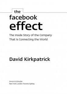 The Facebook Effect