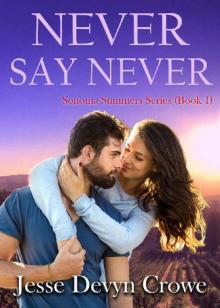 Never Say Never (Sonoma Summers Series Book 1)