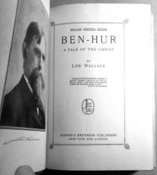 Ben-Hur; a tale of the Christ