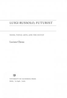 Luigi Russolo, Futurist