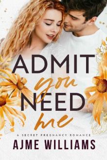 Admit You Need Me: A Secret Pregnancy Romance (Irresistible Billionaires Book 4)