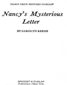 Nancy's Mysterious Letter