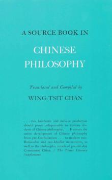 A Source Book in Chinese Philosophy