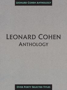 Leonard Cohen Anthology (Songbook)