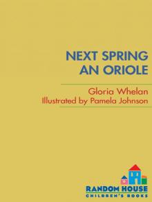 Next Spring an Oriole