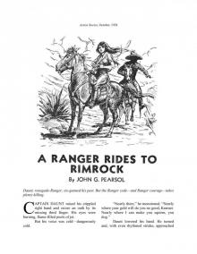 A Ranger Rides to Rimrock by John G