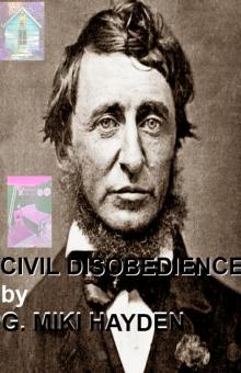 &quot;Civil Disobedience&quot;