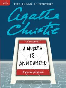 Murder Is Announced