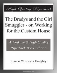 The Bradys and the Girl Smuggler; Or, Working for the Custom House