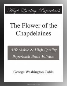 The Flower of the Chapdelaines