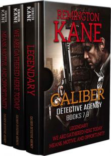 Caliber Detective Agency Box Set 3