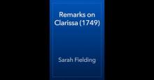 Remarks on Clarissa (1749)