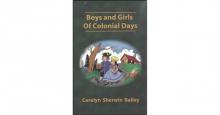 Boys and Girls of Colonial Days