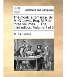 The Monk: A Romance