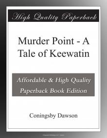 Murder Point: A Tale of Keewatin