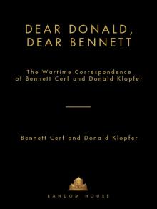 Dear Donald, Dear Bennett