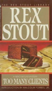 Rex Stout - Nero Wolfe 34