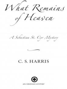 What Remains of Heaven: A Sebastian St. Cyr Mystery