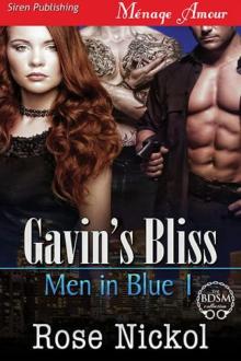 Gavin's Bliss [Men in Blue 1] (Siren Publishing Ménage Amour)