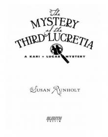 The Mystery of the Third Lucretia