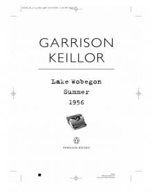 Lake Wobegon Summer 1956