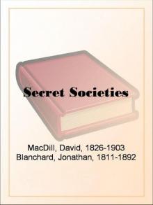 Secret Societies by Edward Beecher