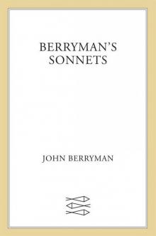 Berryman’s Sonnets