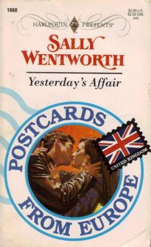 Sally Wentworth - Yesterday's Affair