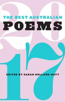 The Best Australian Poems 2017