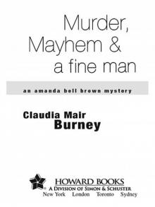 Murder, Mayhem & a Fine Man