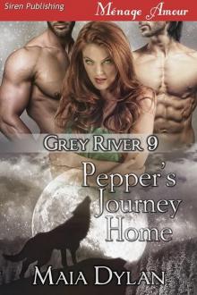 Pepper's Journey Home [Grey River 9] (Siren Publishing Ménage Amour)