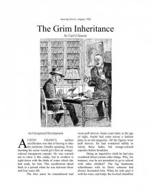 The Grim Inheritance by Carl Clausen