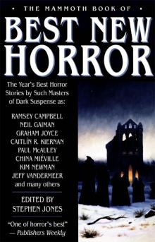 The Mammoth Book of Best New Horror 2003, Volume 14