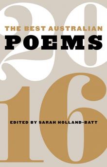 The Best Australian Poems 2016