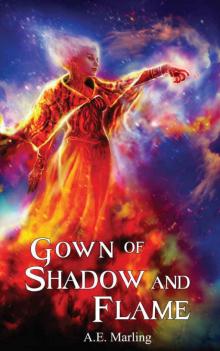 Gown of Shadow and Flame