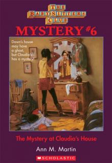 Mystery at Claudia's House (9780545690645)