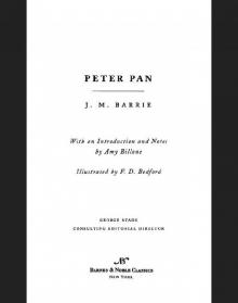 Peter Pan (Barnes & Noble Classics Series)