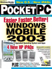 Pocket PC Magazine, November '03