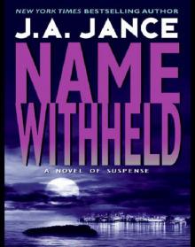 Name Withheld : A J.p. Beaumont Mystery (9780061760907)