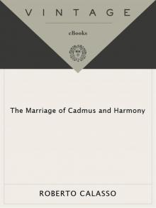 The Marriage of Cadmus and Harmony