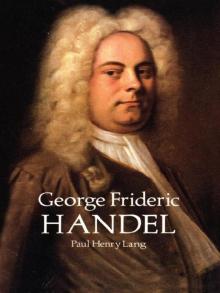 George Frideric Handel_Dover Books on Music