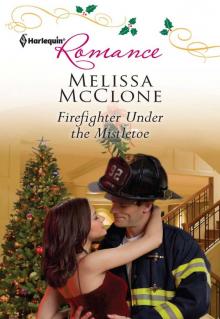 Firefighter Under the Mistletoe