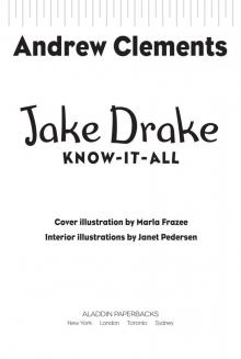 Jake Drake, Know-It-All