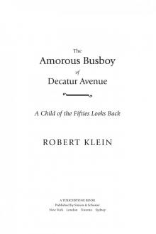 The Amorous Busboy of Decatur Avenue